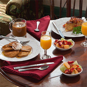 Guest Amenities 2 brunch360 St. Francis Inn St. Augustine Bed and Breakfast