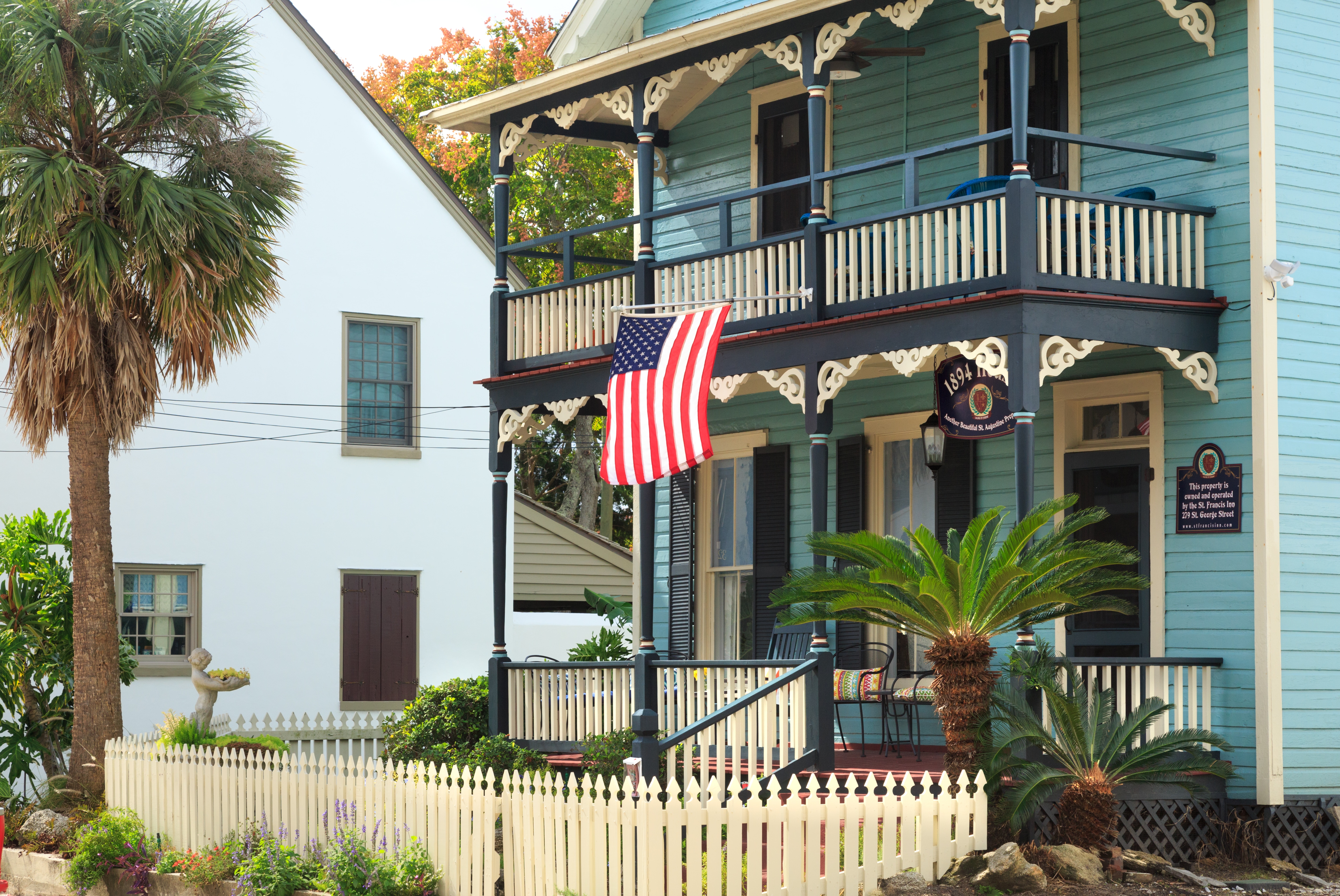 Policies & Book Direct 9 StFrancis 1894House a facade 3 St. Francis Inn St. Augustine Bed and Breakfast