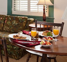 Lodging Ads Ons 5 Breakfast in room package St. Francis Inn St. Augustine Bed and Breakfast