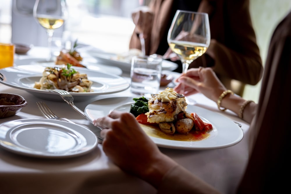 People enjoying St. Augustine Seafood Restaurants