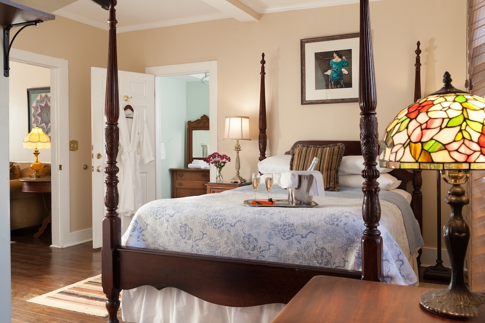 Well-appointed guest room for romantic getaways at our Bed and Breakfast in St. Augustine