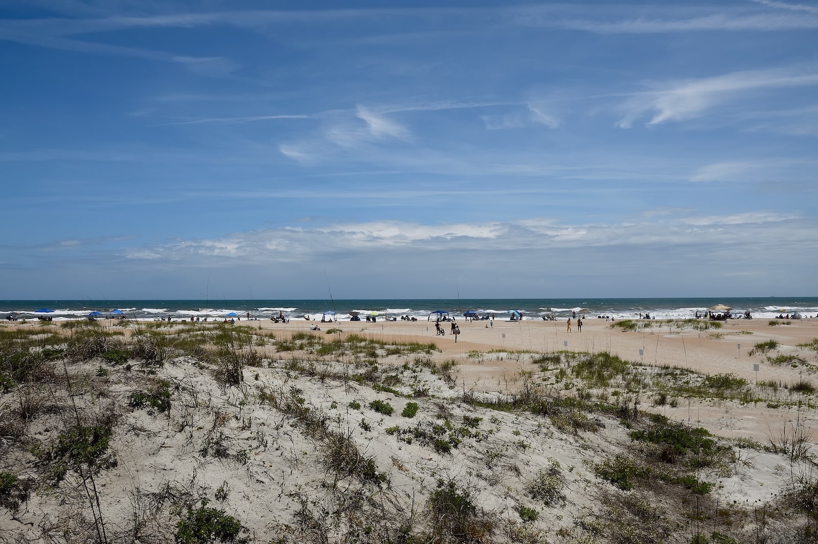 Spend the day on the beach at Anastasia State Park. 