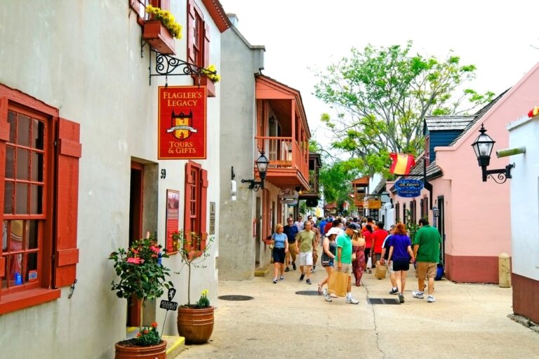 See all of the best sights on a St. Augustine walking tour. Explore George Street.