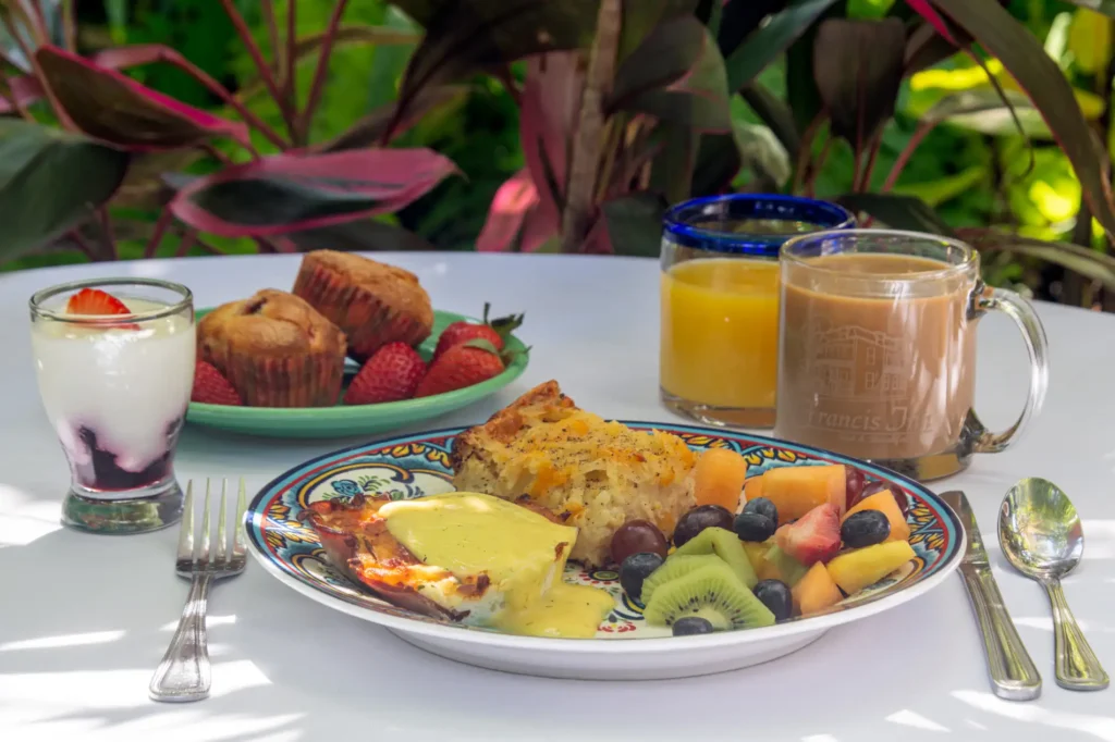 Breakfast at St. Francis Inn