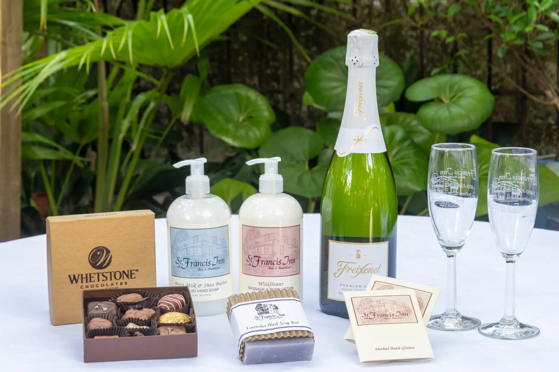 St. Francis Inn Packages that you can choose from when you stay at our Bed and Breakfast.