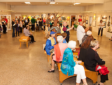 St. Augustine Art Center Gallery Show Reception