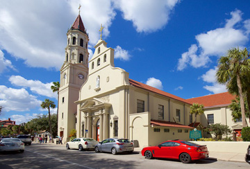 Cathedral Basilica of St. Augustine exterior view