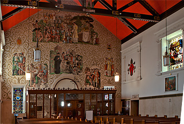 Cathedral Basilica of St. Augustine south wall