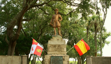 The Fountain of Youth Archaeological Park Statue