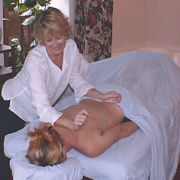 Massage in the room