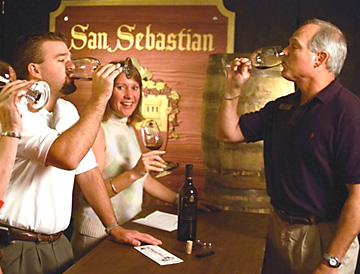 San Sebastian Winery Tasting