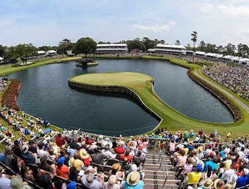 17 Hole at TPS Players Championship at Sawgrass