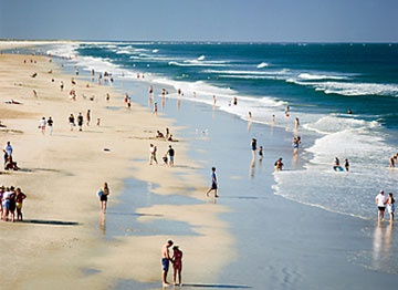 St. Augustine beach scene