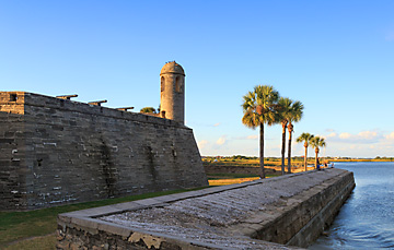 Castillo de San Marcos National Monument bayfront side