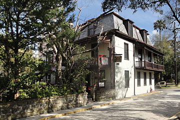 Exterior View of St. Francis Inn from St. George Street