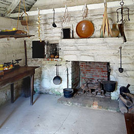 interior of the Oldest House museum