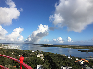 View from top of St. Augustine Lighthouse